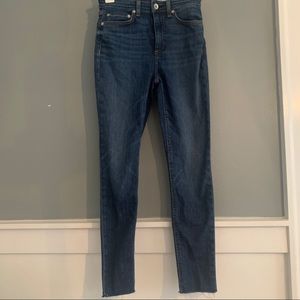 Rag and Bone Nina High Rise Ankle Skinny 24
